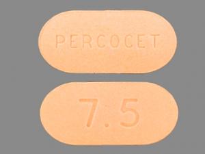Percocet 7.5/500mg 5 Percocet 7.5/500mg